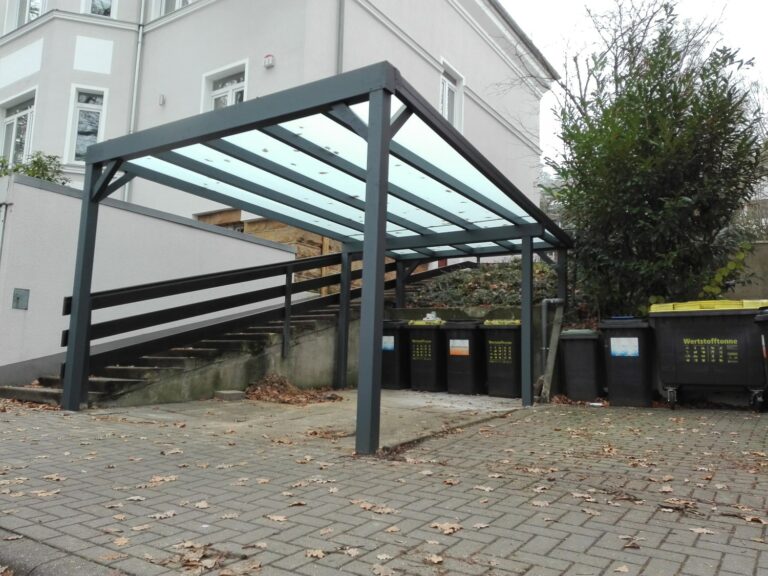 Single Carport Aluminium Grau: Stilvoller Schutz für Ihr Fahrzeug