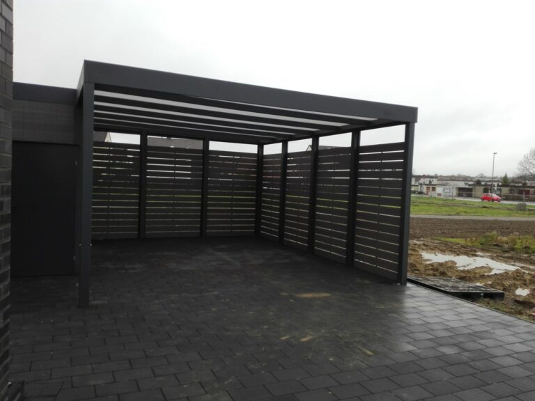 Aluminium Carport mit Seitenverkleidung: Rundum-Schutz für Ihr Fahrzeug