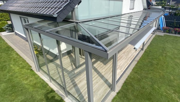 L-Form mit Überhang einseitig